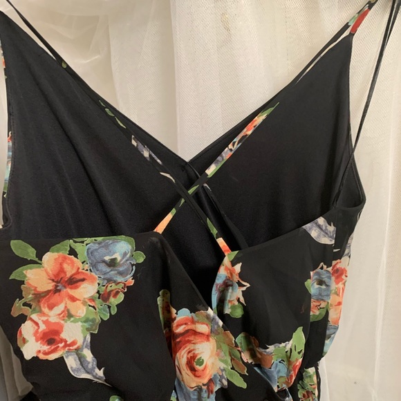 Floral High-Low Dress - Picture 2 of 7